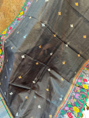 Black Pure Zari Kota