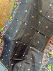 Black Pure Zari Kota