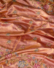 Onion Pink Soft Drape Kanchi