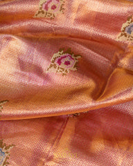 Onion Pink Soft Drape Kanchi