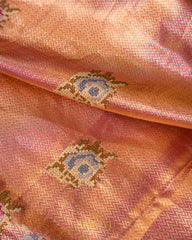 Onion Pink Soft Drape Kanchi