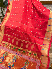 Gadwal paithani pattu saree