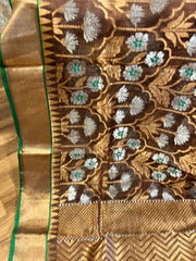 Designer Zari Kota saree