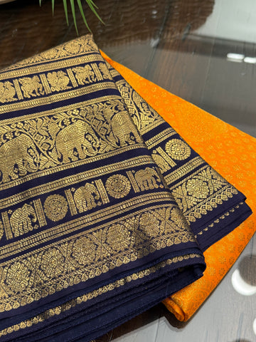Premium Pure Brocade Kanchi