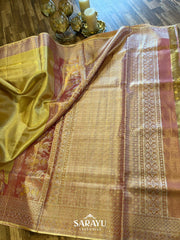 Deep Yellow Pure Tissue Kanchi