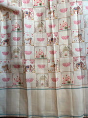Pure Lightweight Digital Printed Kanchi Pattu