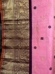 Gadwal saree ready to wear blouse