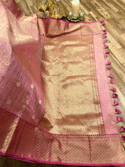 Chanderi saree ready to wear blouse