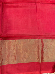 Baby Pink Maharani Pure Silk Paithani