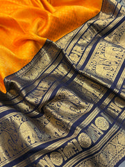 Premium Pure Brocade Kanchi