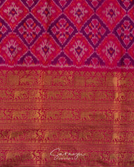 Yellow and Pink Pure Twill Kanchi