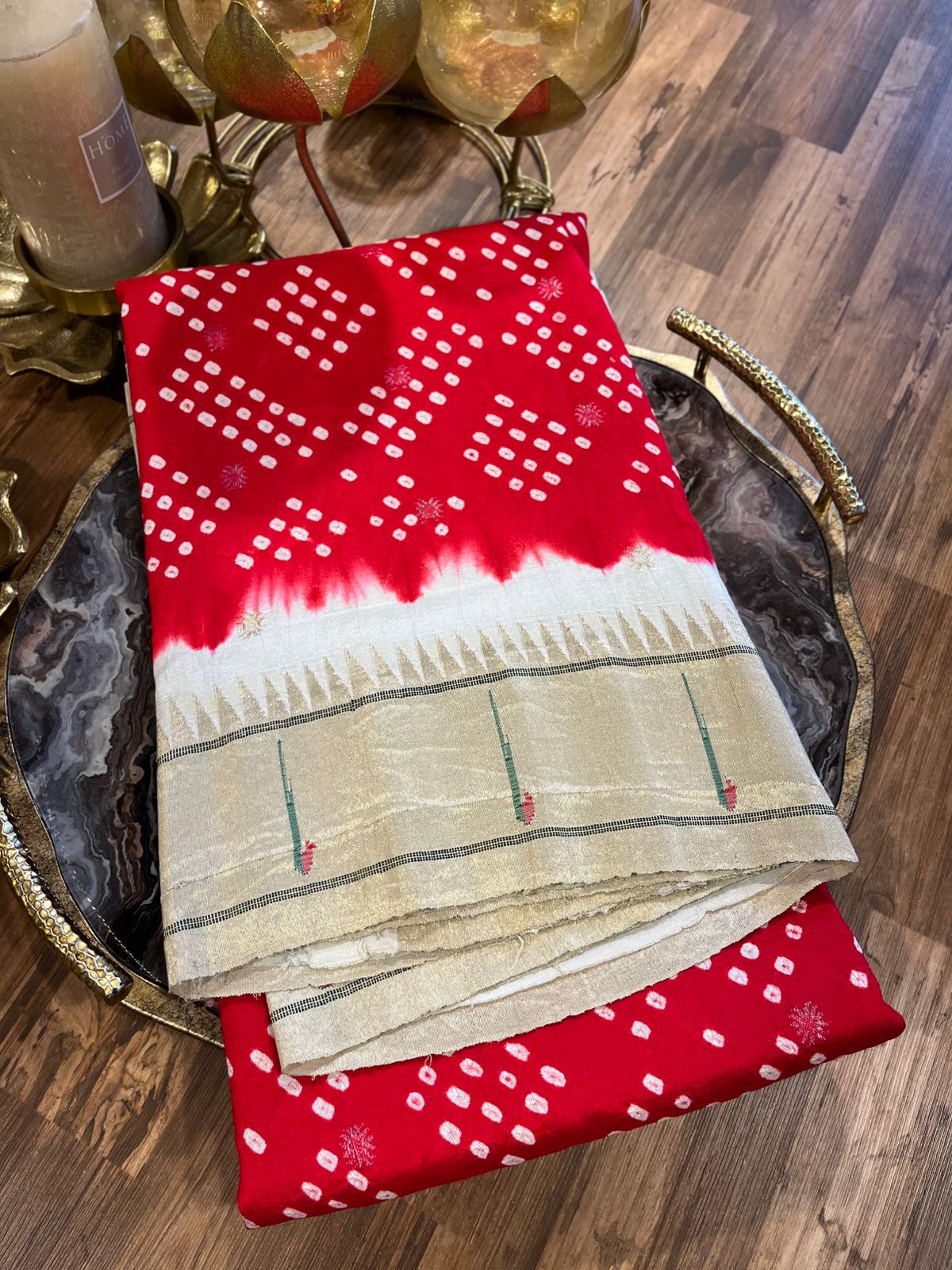 Pure Handbandhini Pure Silk Paithani