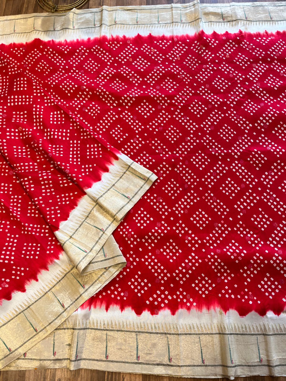 Pure Handbandhini Pure Silk Paithani