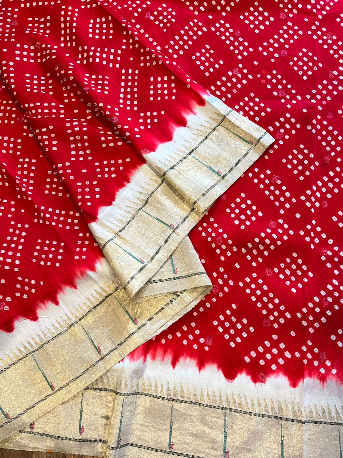 Pure Handbandhini Pure Silk Paithani