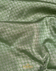 Pista Green Monochromo Venkatagiri Silk