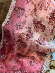 Pure Fine Silk Digital Organza… ✨