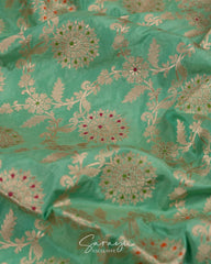 Banarasi Meenakari All Over Silk Saree