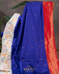 Rin Blue Paithani Saree