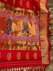 Gadwal paithani pattu saree