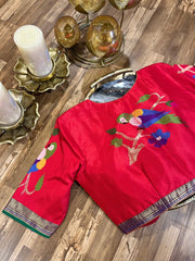 Pathani Pure Silk Blouse