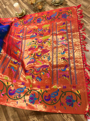 Gadwal Paithani pattu saree