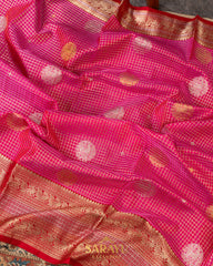 Bright Pink Venkatgiri Pure Silk