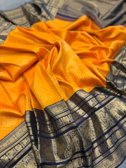 Premium Pure Brocade Kanchi