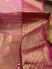 Chanderi saree ready to wear blouse