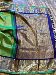 Green and Blue Gadwal Pattu