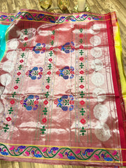 Gadwal paithani pattu saree