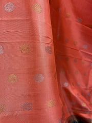 Gadwal pattu saree with pattern blouse