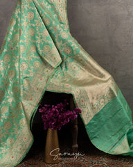 Banarasi Meenakari All Over Silk Saree