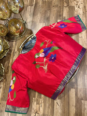 Pathani Pure Silk Blouse