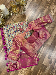 Kanchi Pattu saree