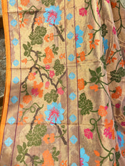 Designer zari kota saree