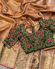 Exclusive Meena Weave Soft Drape Kanchi Pattu