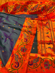 Gadwal Paithani pattu saree