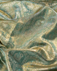 Pista Green Monochrome Exclusive Pure Kanchi Silk