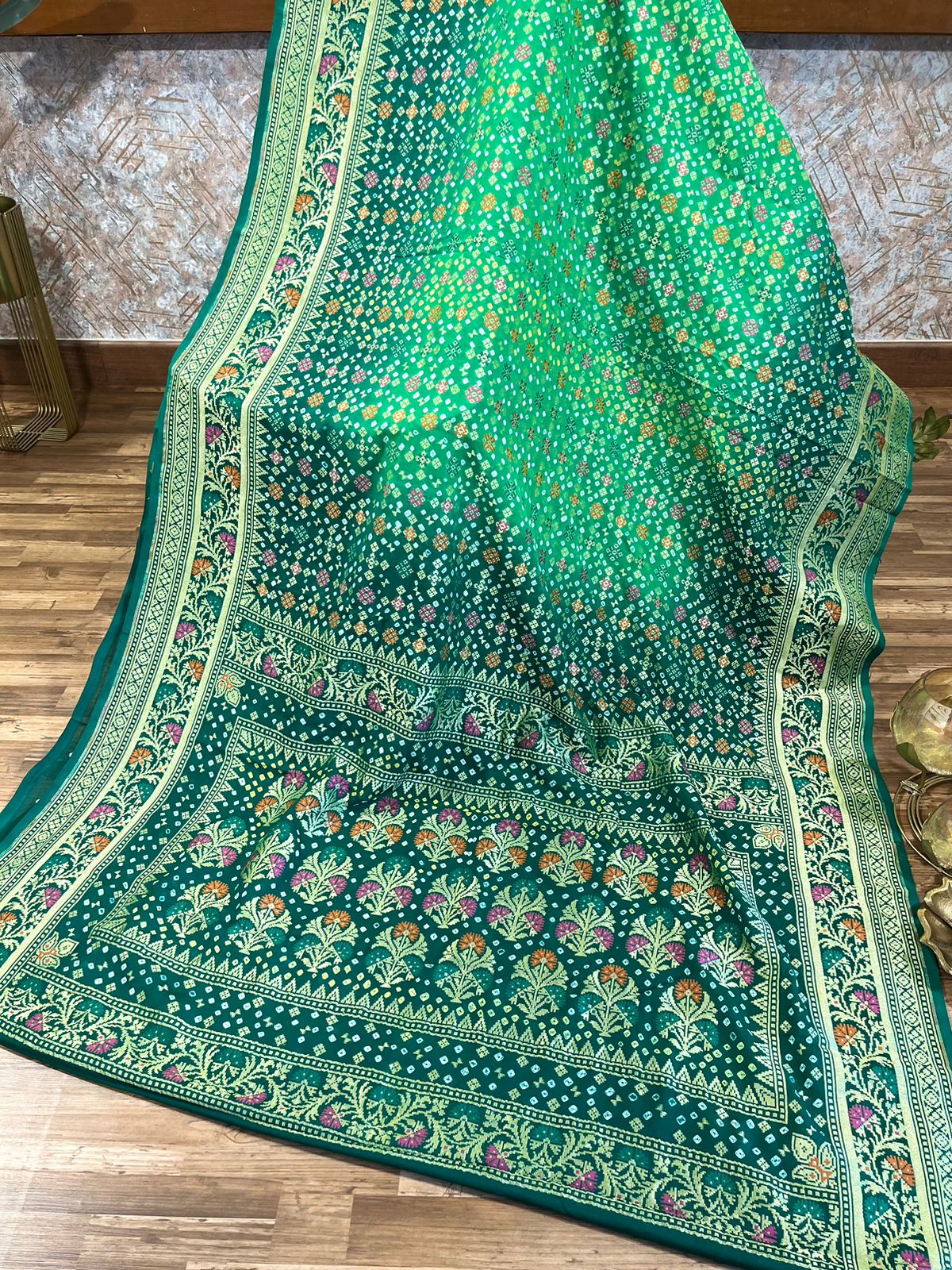 Banarasi Bandhini Georgette