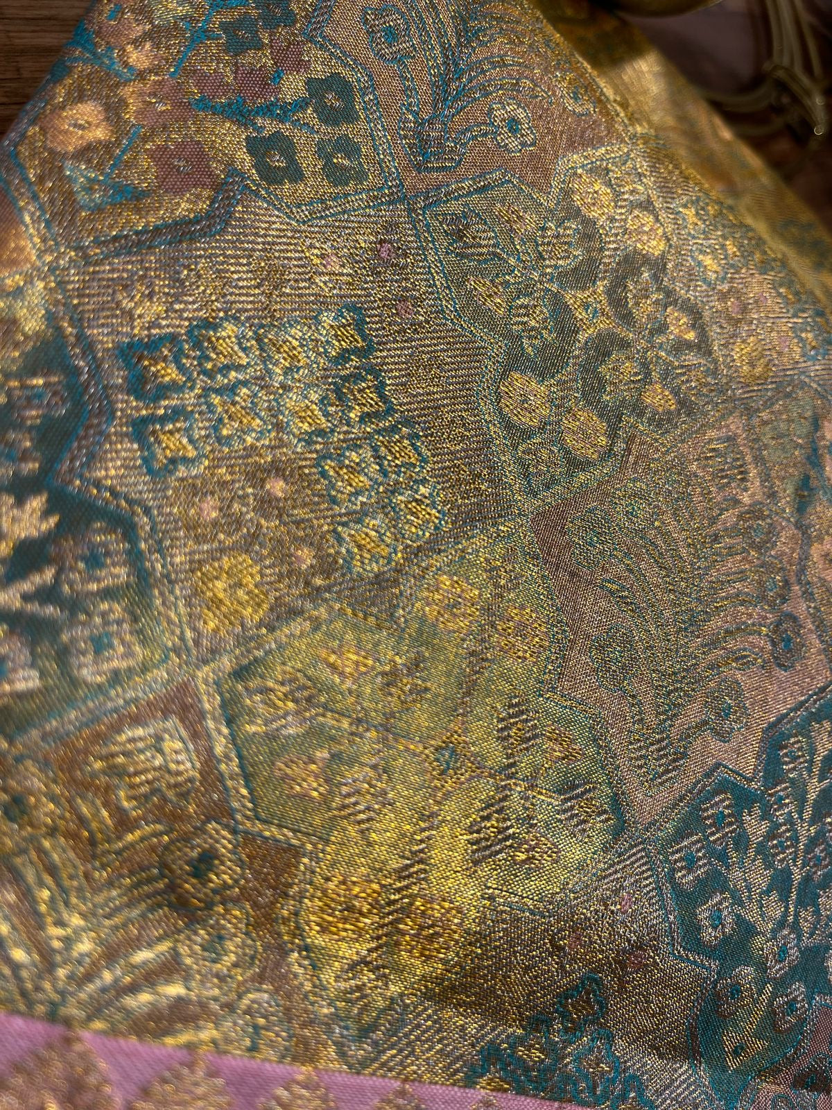 Pastel Shade Meenakari Exclusive Kanchi Silk