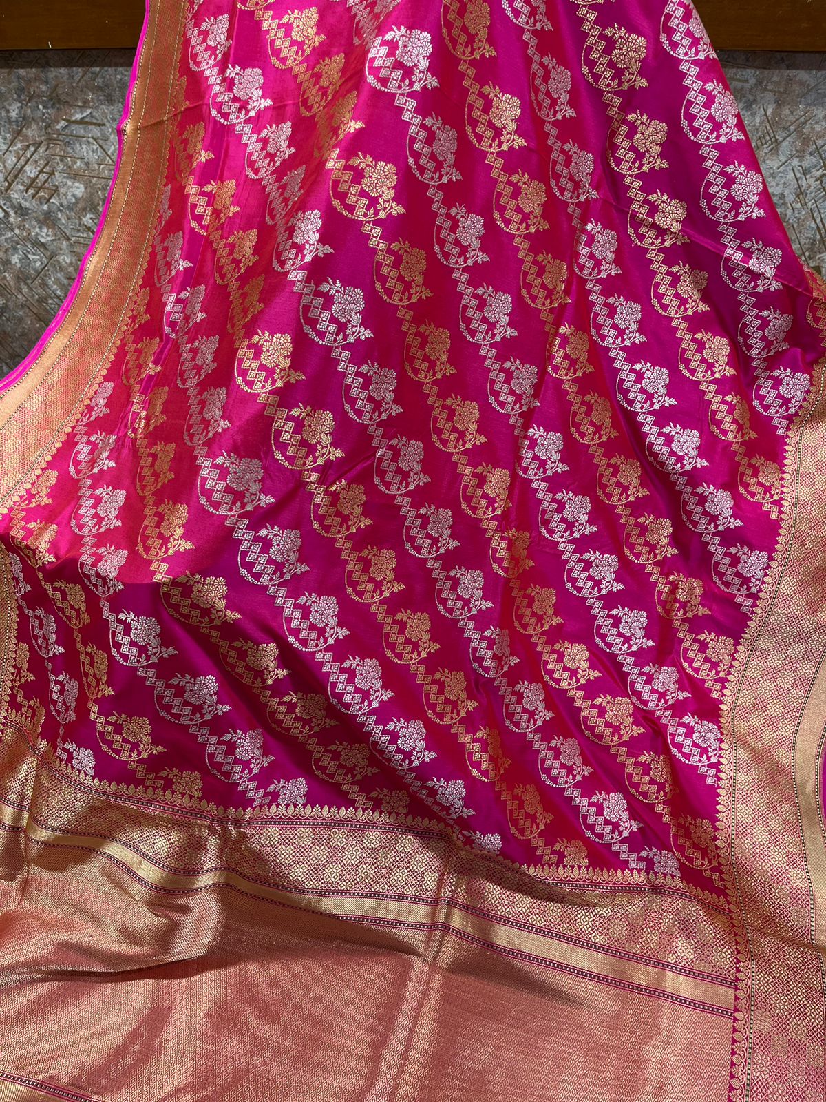 Pink Pure Banaras