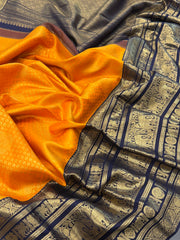 Premium Pure Brocade Kanchi