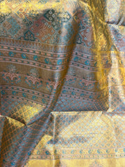 Pastel Shade Meenakari Exclusive Kanchi Silk