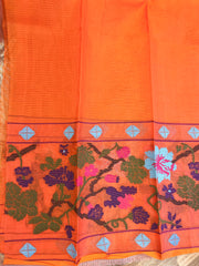 Designer zari kota saree