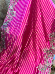 BANARASI Stripes Tissue Saree