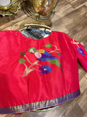 Pathani Pure Silk Blouse