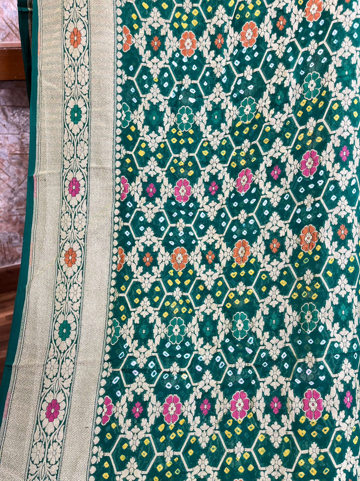 Banarasi Bandhini Exquisite Georgette