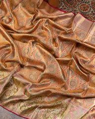 Exclusive Meena Weave Soft Drape Kanchi Pattu