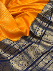 Premium Pure Brocade Kanchi