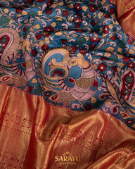 Pure Kanchi Handpainted Kalamkari